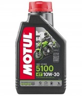 Motocyklový olej MOTUL 5100 10W30 4T Ester 1L