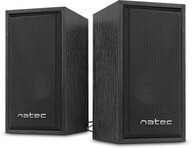 REPRODUKTORY NATEC PANTHER 6W RMS 2.0, ČIERNA