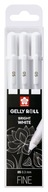 SAKURA GELLY ROLL BRIGHT WHITE 05 SET 3