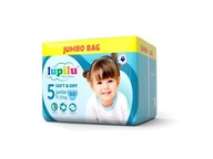 LUPILU SOFT & DRY 5 JUNIOR PLIENKY 88 KS JUMBO