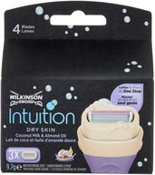 Wilkinson Sword Intuition Suchá koža, čepele, 3 ks