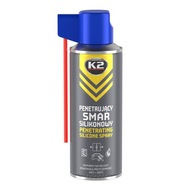 K2 SILICONE GREASE in Spray Penetrating Silicone pre gumené vodiace pánty