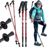 TREKINGOVÉ PALICE PRE NORDIC WALKING BIELKY MEGA KOMFORTNÁ sada 2 ks