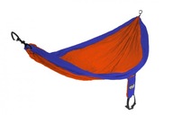 Turistická hojdacia sieť ENO SingleNest Sapphire/Orange SH045 285x140cm