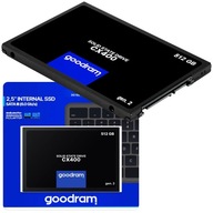 512 GB rýchly SSD GoodRam CX400 512 GB 2,5'' SATA3 disk pre počítač a notebook