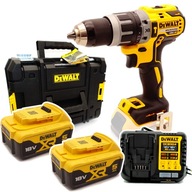 Bezuhlíkový rázový skrutkovač DeWalt DCD796P2 70Nm XR 2x5ah