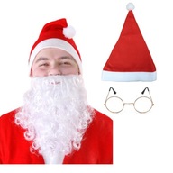 KOSTÝM SANTA STAR HAT BARD 3ks