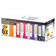 6x G9 LED 10W žiarovka pre MASTER LED lustre