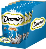 DREAMIES mačacie maškrty s lososom 6x60g