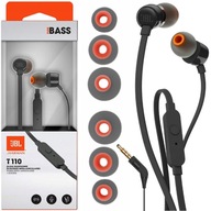 KÁBLOVÉ SLÚCHADLÁ DO UŠÍ JBL S MIKROFÓNOM