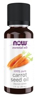 Esenciálny olej z mrkvových semienok 30 ml NOW Foods