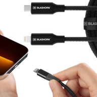 USB-C LIGHTNING KÁBEL PRE IPHONE LONG 1,8M QC 3.0