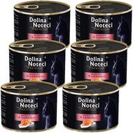 Dolina Noteci Premium bohatá na lososa 6x185g