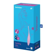 Klitorisálny vibrátor SATISFYER Twirling Joy Rose