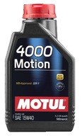 MOTOROVÝ OLEJ 15W-40 4000 MOTUL 1L