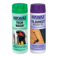 NIKWAX TECH WASH TX.SADA PRIAMY UMÝVANIE 2x300ml IMPREGNÁT PRIEM. ČISTENIE