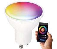 LED ŽIAROVKA GU10 5W RGB CCT WiFi TUYA SMART LIFE Alexa Google