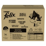 FELIX Fantastic In Jelly Mix príchutí 120x 85g