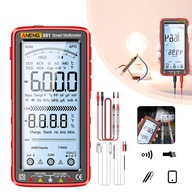 DIGITÁLNY MULTIMETER 6000 POČÍTAČOV MERANIE AC/DC NAPÄTIA AC/DC PRÚDOVÁ KAPACITA