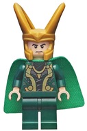 Lego New Loki minifigúrka - Hubovitý mys tmavozelené nohy sh644