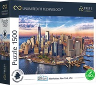 PUZZLE 1500 KUSOV MANHATTAN NEW YORK UFT