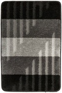 50x80 cm KÚPEĽŇOVÝ PROTIŠMYKOVÝ koberček VIC GREY BLACK STRIPED