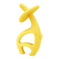 Mombella Teether Dancing Elephant Lemon