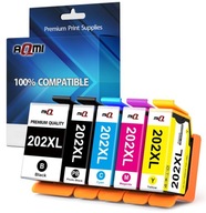 5x ATRAMENTY 202 XL PRE EPSON XP-6000 XP-6100 XP-6105