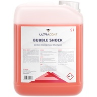 ULTRACOAT BUBBLE SHOCK 5L KYSELINOVÝ ŠAMPÓN NA UMÝVANIE AUTOMOBIL ODPOJENIE POVRCHU