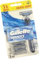 GILLETTE Žiletka + náboje 5 ks MACH3 Štart