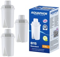 3x vodný filter AQUAPHOR B15 filtračná vložka