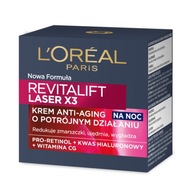 Nočná krémová maska ​​LOREAL Revitalift Laser X3