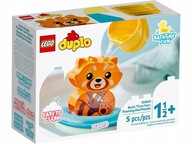 LEGO kocky Duplo 10964 plávajúca panda červená