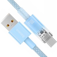 RÝCHLY USB KÁBEL BASEUS USB-C PRE HUAWEI HONOR 100W 6A 1m AUTOMATICKÉ VYP.