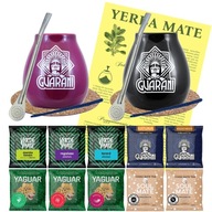 Yerba Mate sada PRE DVOCH + tekvica a bombilla 10x50g 500g