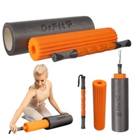 DrFit Roller masážna valčeková masáž regeneračná rehabilitačná joga set 3v1 ø15x45cm