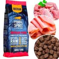 PRIMAL SPIRIT IBERIAN PORK Krmivo pre psov SOFT Bravčová ŠUNKA 12 kg