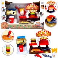 VEĽKÁ SADA PizzaPIZZERIA maker TOY pre deti