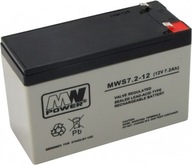 MW Power Batéria MWS 7,2-12, 12V