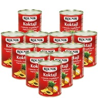 Rolnik Tropický ovocný kokteil 580 ml x 12