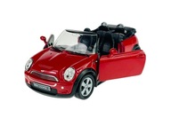 WELLY MINI COOPER S CONVERTIBLE 1:34 NOVÝ KOVOVÝ MODEL