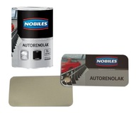 Nobiles AUTORENOLAK 1L farba na kov SILVER M-1037