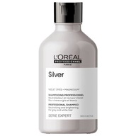 Loreal SE SILVER šampón eliminujúci žltý odtieň pre blond a šedivé vlasy 300 ml