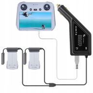 USB nabíjačka do autozapaľovača pre DJI Mini 3 / 4 Pro Drone