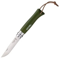 Zatvárací nôž Opinel No.8 Colorama Inox - Khaki