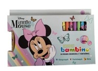 Bambino hrubé ceruzkové pastelky, 18 ks Minnie Mouse