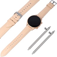 KOŽENÝ REMÍNOK PRE HUAWEI WATCH GT2 GT3 42mm ELEGANTNÉ DÁMSKE RÔZNE FARBY