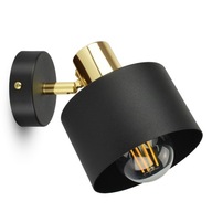 Nástenné svietidlo Classic Spot Black Gold 482-K1 LED E27