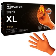 MERCATOR GOGRIP NITRILE rukavice oranžové ORANŽOVÉ 50 ks veľkosť XL