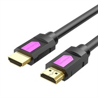 LENTION HDMI KÁBEL PRE TV A POČÍTAČ 4K VYSOKORÝCHLOSTNÝ KÁBEL 3M 18GBPS